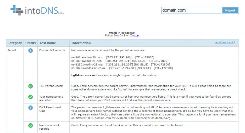 วิธีหาค่า Dns Server ของโดเมนที่ใช้งาน – Thailand Email Hosting