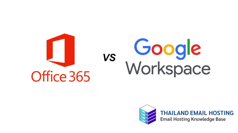 google workspace กับ microsoft 365 เลือกอันไหนดี